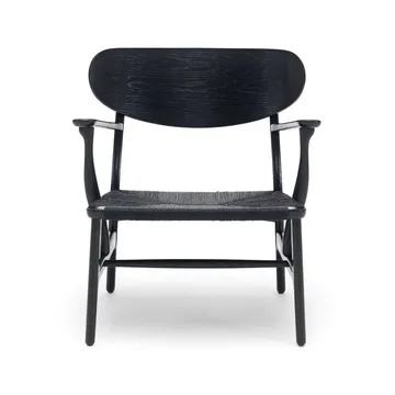 CH22 fåtölj - Svartlack ek-svart - Carl Hansen & Søn