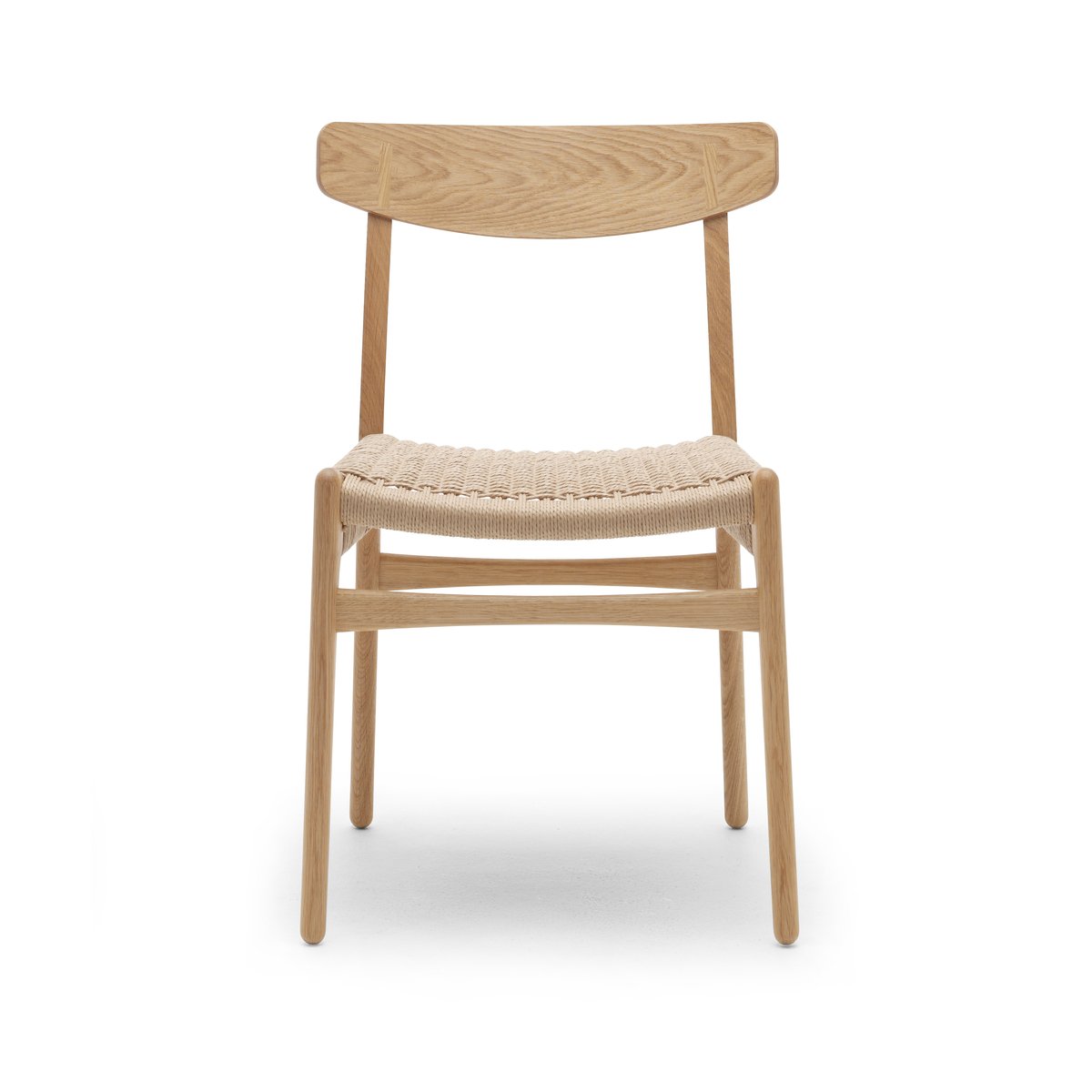 Carl Hansen & Son CH23 stol Oljad ek-naturflätad | Skandinavisk Design | Stolar | Beige