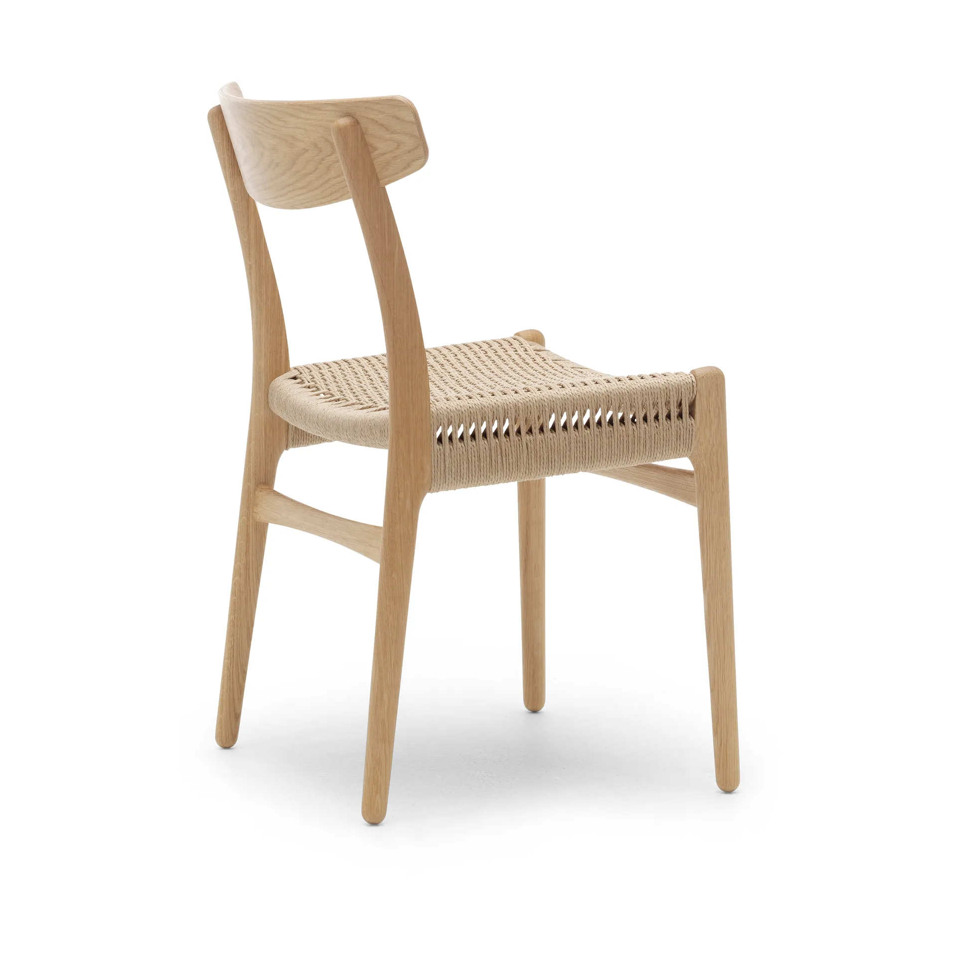 CH23 stol, Oljad ek-naturflätad Carl Hansen & Søn