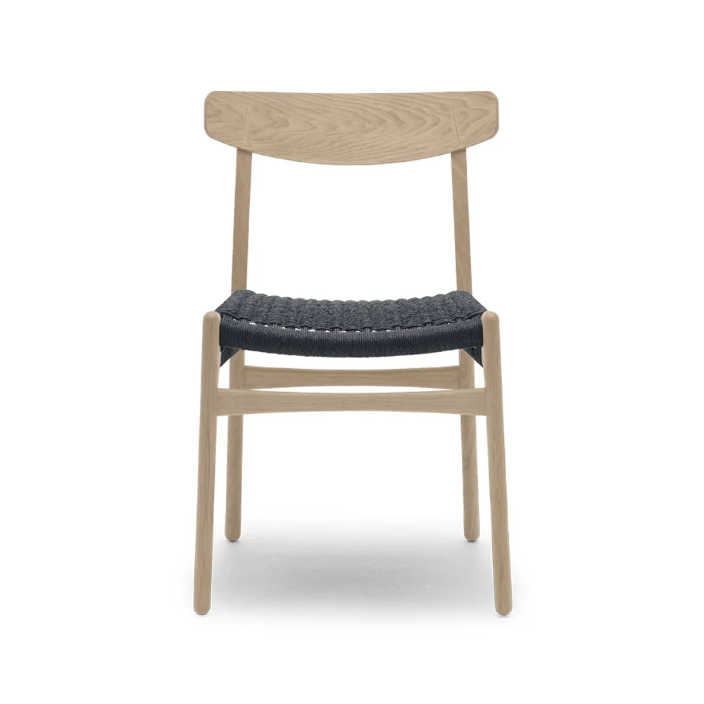 CH23 stol, Såpad ek-svart Carl Hansen & Søn