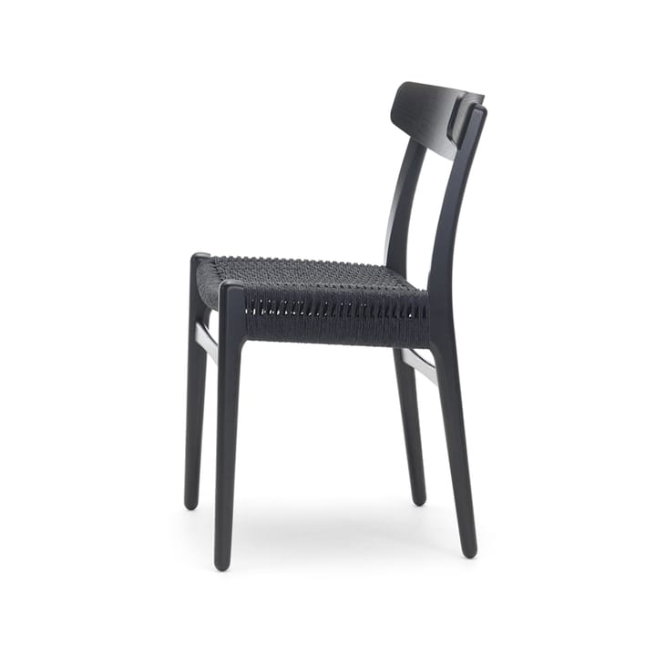 CH23 stol, Svartlackad ek-svart Carl Hansen & Søn