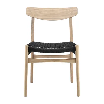 CH23 stol - Vitoljad ek-svart - Carl Hansen & Søn