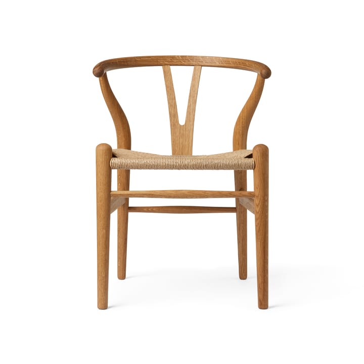 CH24 Child Wishbone Chair Birthday Edition barnstol - Oiled oak-natural cord - Carl Hansen & Søn