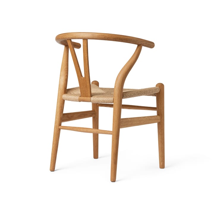 CH24 Child Wishbone Chair Birthday Edition barnstol - Oiled oak-natural cord - Carl Hansen & Søn