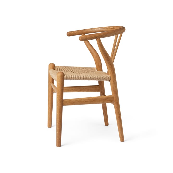 CH24 Child Wishbone Chair Birthday Edition barnstol - Oiled oak-natural cord - Carl Hansen & Søn