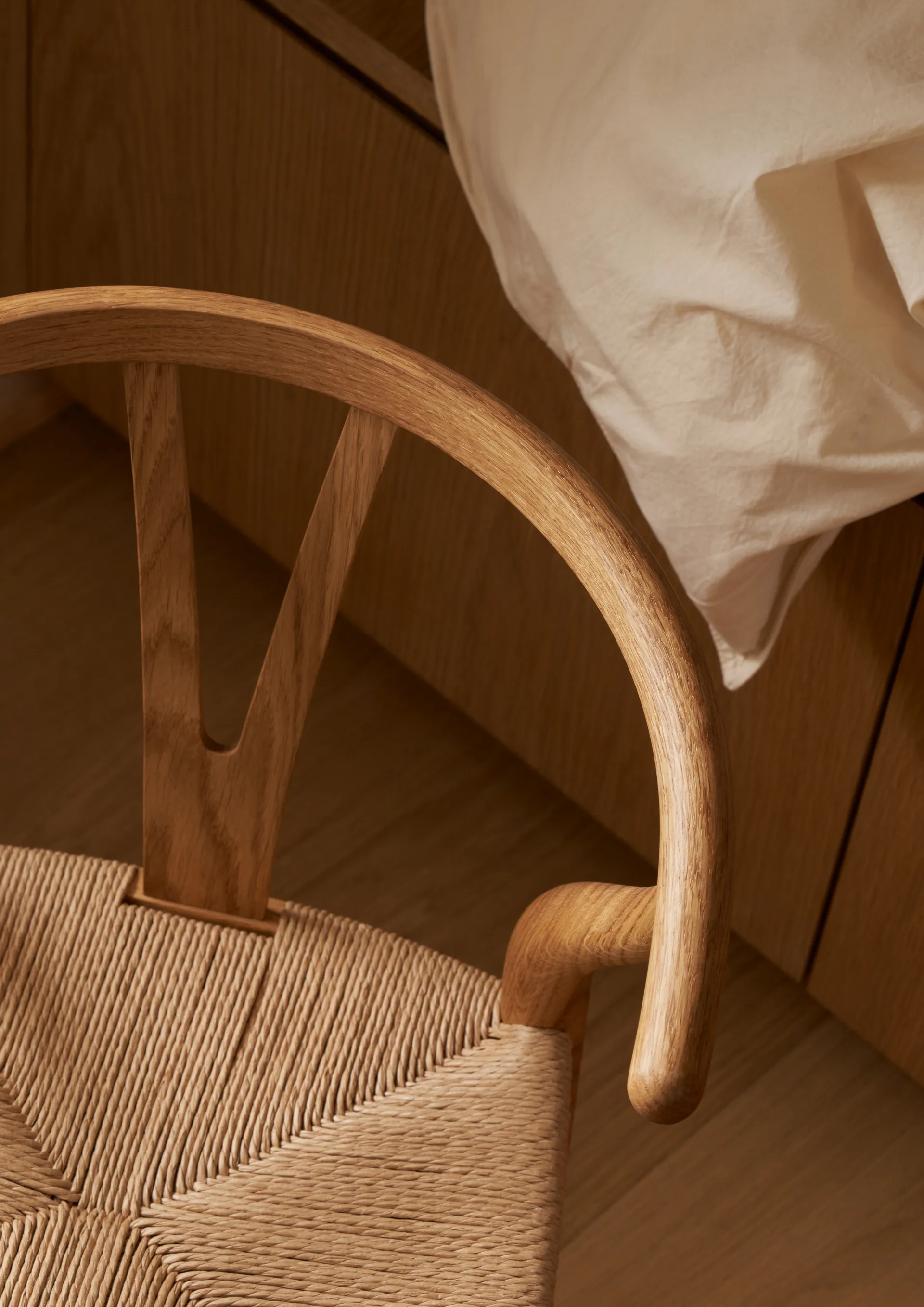 CH24 Child Wishbone Chair Birthday Edition barnstol, Oiled oak-natural cord Carl Hansen & Søn