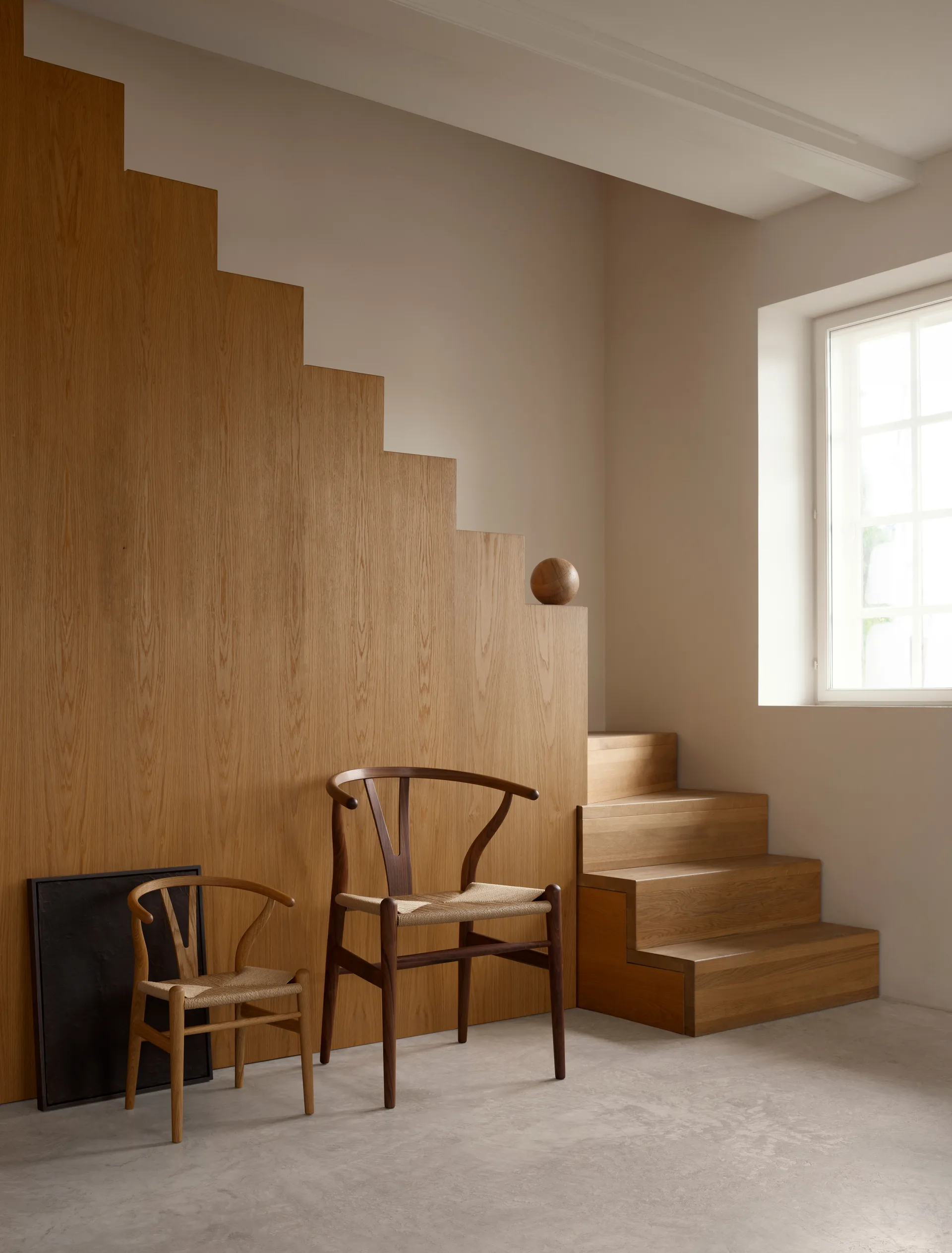 CH24 Child Wishbone Chair Birthday Edition barnstol, Oiled oak-natural cord Carl Hansen & Søn