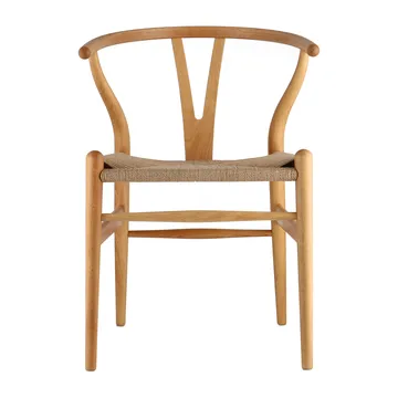 CH24 Y-stol - Oljad bok-naturflätad - Carl Hansen & Søn