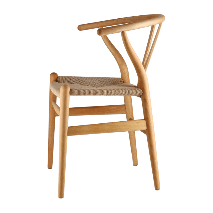 CH24 Y-stol, Oljad bok-naturflätad Carl Hansen & Søn