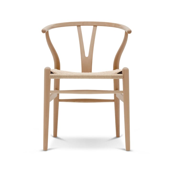 CH24 Y-stol - Oljad bok-naturflätad - Carl Hansen & Søn