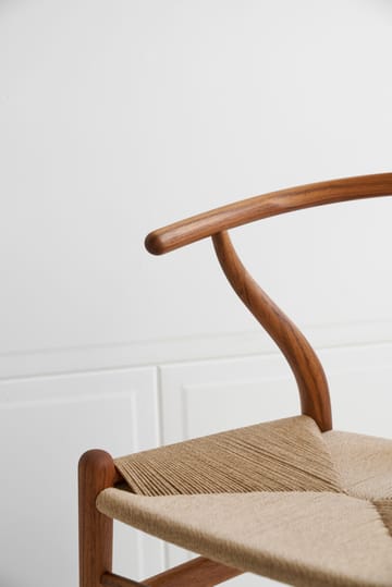 CH24 Y-stol - Oljad teak-naturflätad - Carl Hansen & Søn