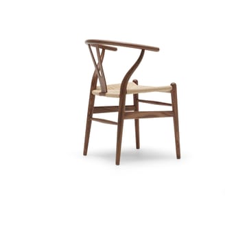 CH24 Y-stol - Oljad valnöt-naturflätad - Carl Hansen & Søn