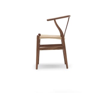 CH24 Y-stol - Oljad valnöt-naturflätad - Carl Hansen & Søn
