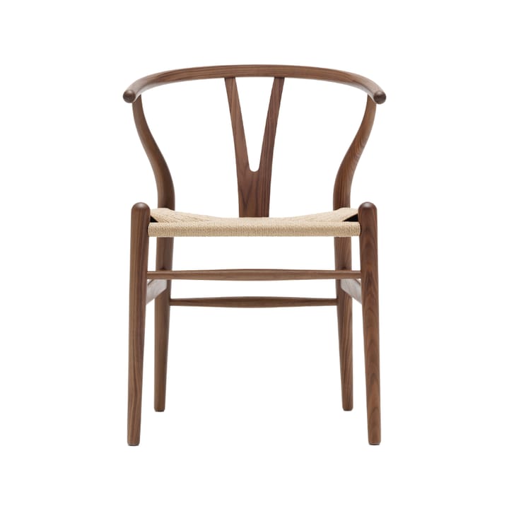 CH24 Y-stol - Oljad valnöt-naturflätad - Carl Hansen & Søn