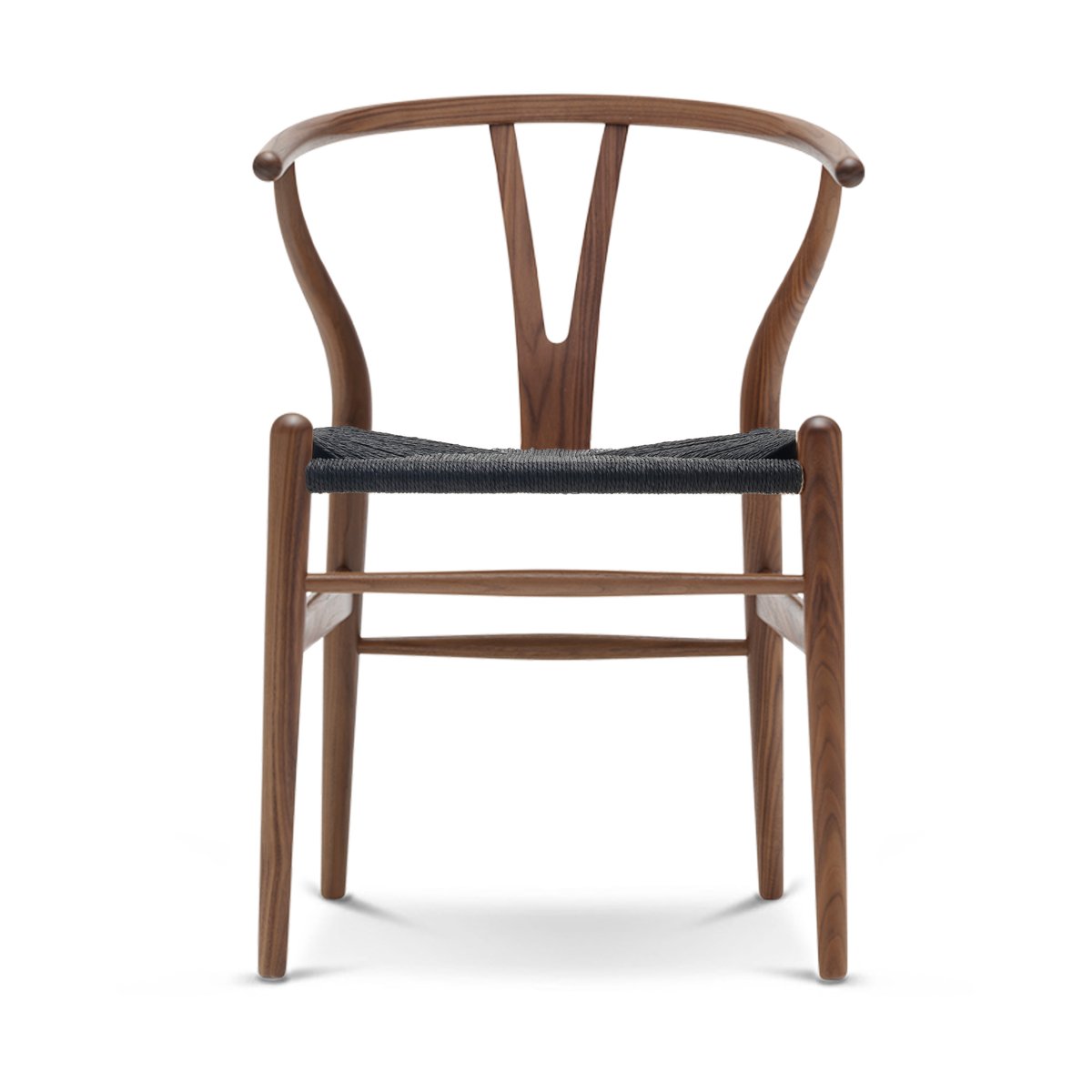 Carl Hansen & Son CH24 Y-stol Oljad valnöt-svart | Skandinavisk Design | Stolar | Brun