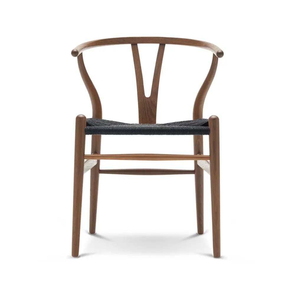 CH24 Y-stol, Rökoljad ek-svart Carl Hansen & Søn