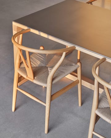 CH24 Y-stol - Såpad ask-naturflätad - Carl Hansen & Søn