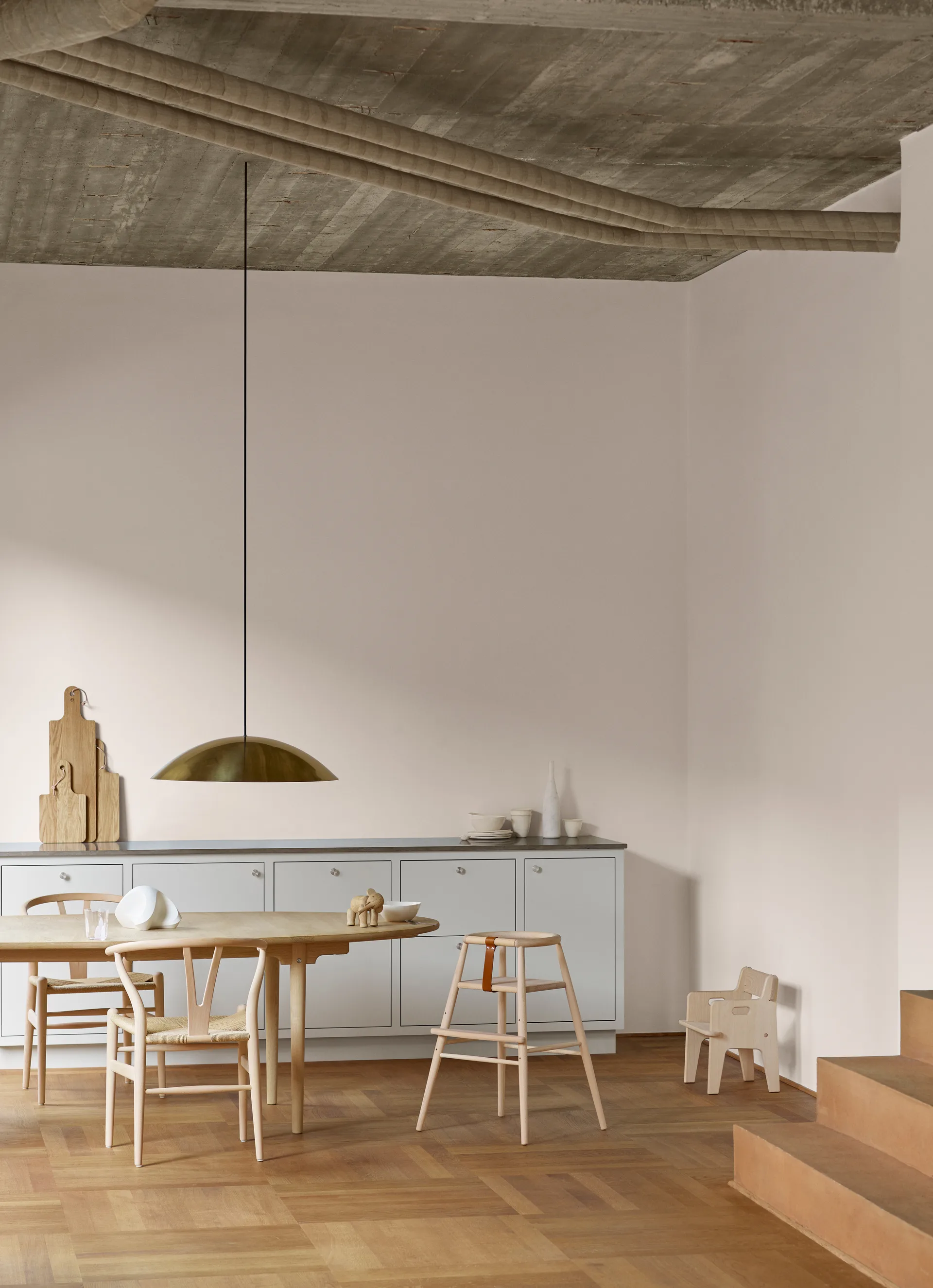 CH24 Y-stol - Såpad bok-naturflätad, 6-pack,  Carl Hansen & Søn