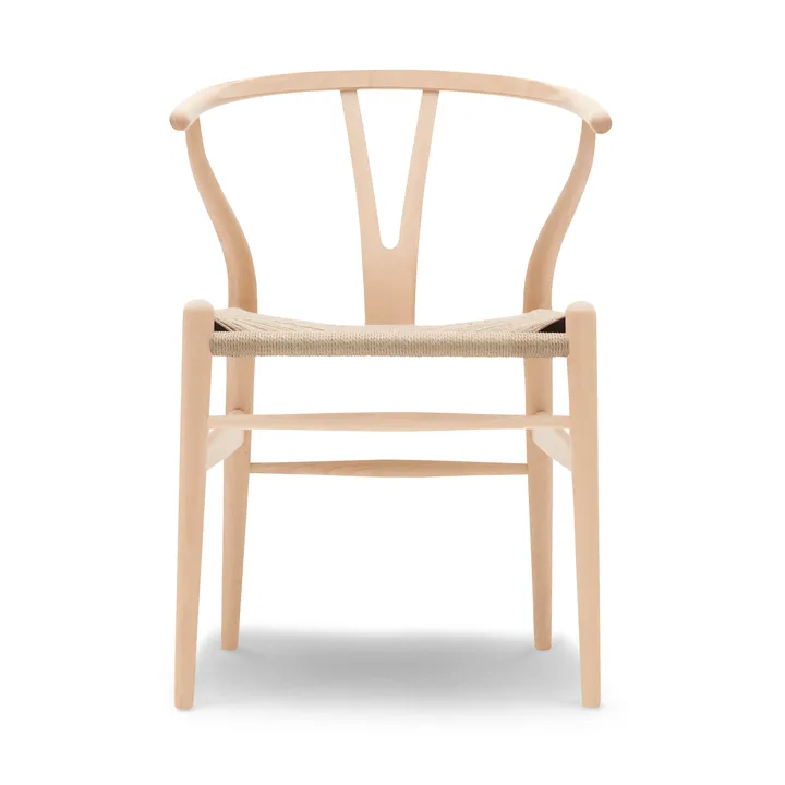 CH24 Y-stol - Såpad bok-naturflätad - Carl Hansen & Søn