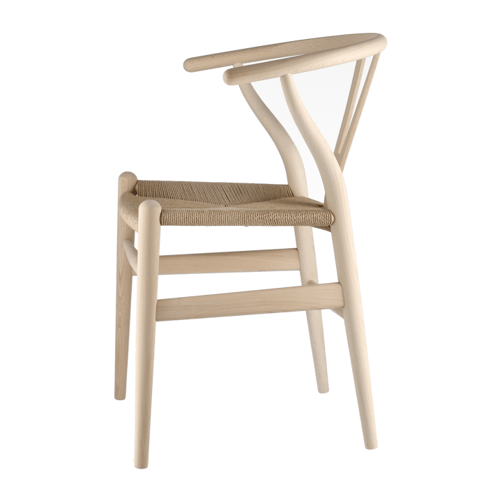 CH24 Y-stol, Såpad bok-naturflätad Carl Hansen & Søn