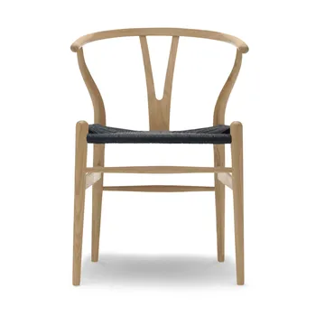CH24 Y-stol - Såpad ek-svart - Carl Hansen & Søn