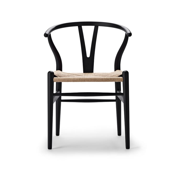 CH24 Y-stol Soft - Black S9000-N - Carl Hansen & Søn