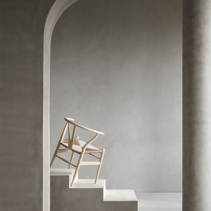 CH24 Y-stol Soft Crawford Wegner, Barley-naturflätad Carl Hansen & Søn