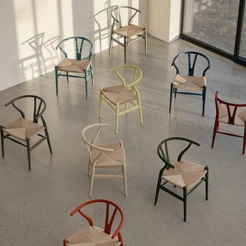 CH24 Y-stol Soft Crawford Wegner - Falu-naturflätad - Carl Hansen & Søn