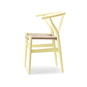 CH24 Y-stol Soft Crawford Wegner - Hollyhock-naturflätad - Carl Hansen & Søn