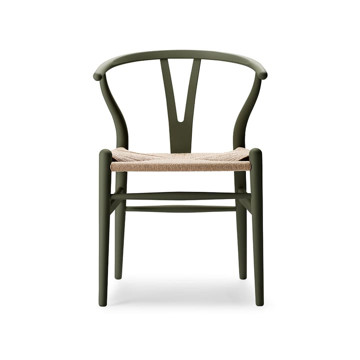 CH24 Y-stol Soft Crawford Wegner - Seaweed-naturflätad - Carl Hansen & Søn