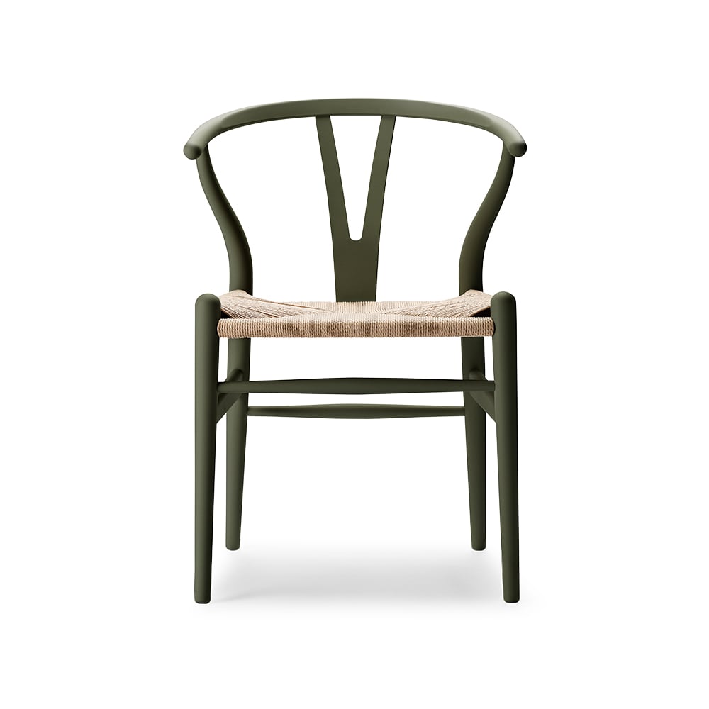 Carl Hansen & Son CH24 Y-stol Soft Crawford Wegner Seaweed-naturflätad