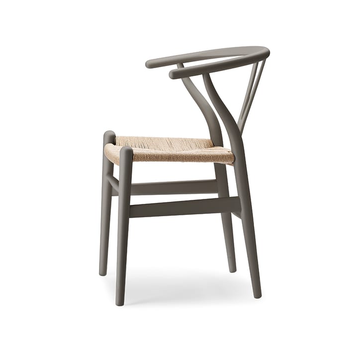 CH24 Y-stol Soft Crawford Wegner - Slate-naturflätad - Carl Hansen & Søn