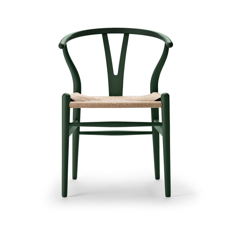 CH24 Y-stol Soft - Green S8010-G10Y - Carl Hansen & Søn