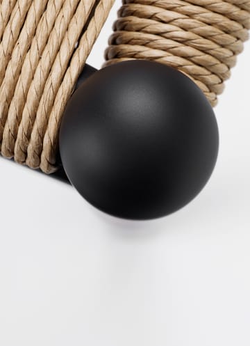 CH24 Y-stol Soft naturflätad sits - Black S9000-N - Carl Hansen & Søn