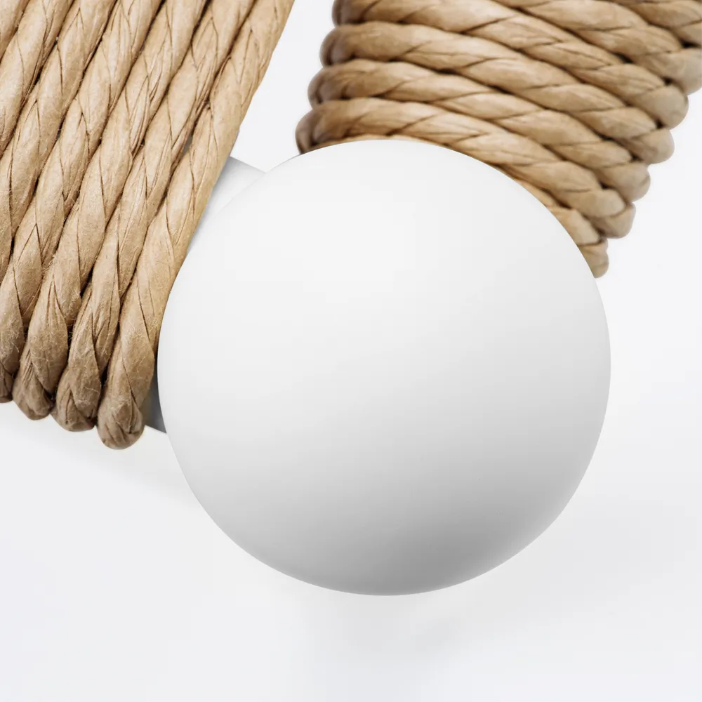 CH24 Y-stol Soft naturflätad sits, White S0502-Y Carl Hansen & Søn