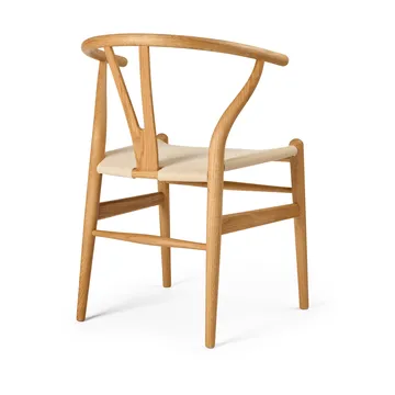 CH24P Y-stol - Läder Terra 20364-oljad ek - Carl Hansen & Søn
