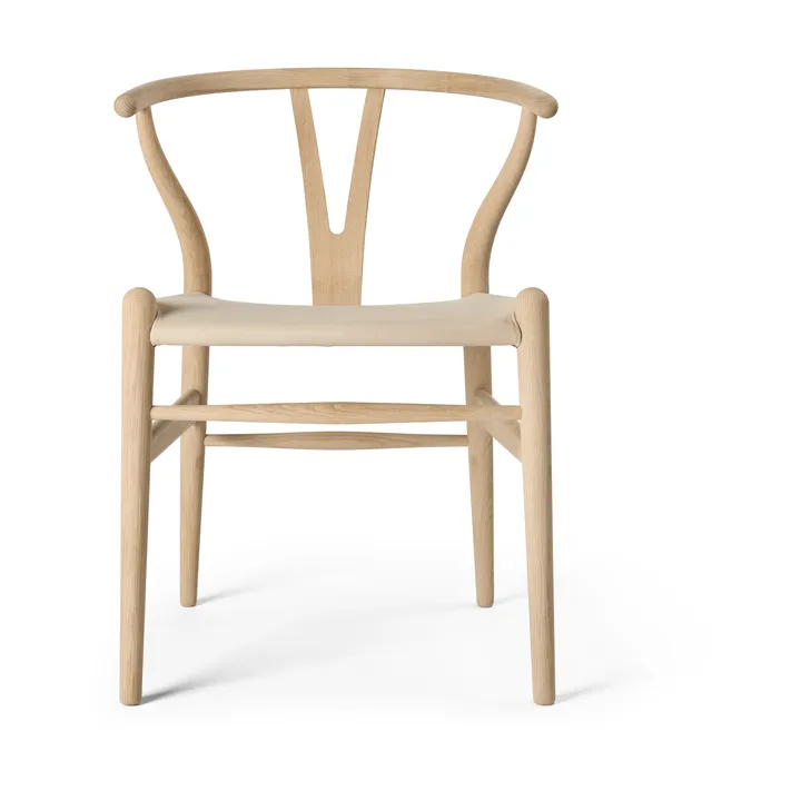 CH24P Y-stol - Läder Terra 20364-såpad ek - Carl Hansen & Søn