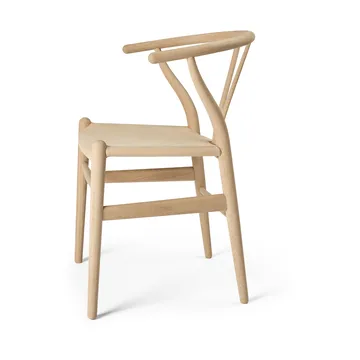 CH24P Y-stol - Läder Terra 20364-såpad ek - Carl Hansen & Søn