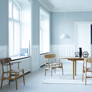 CH26 karmstol - Vitoljad ek-naturflätad - Carl Hansen & Søn