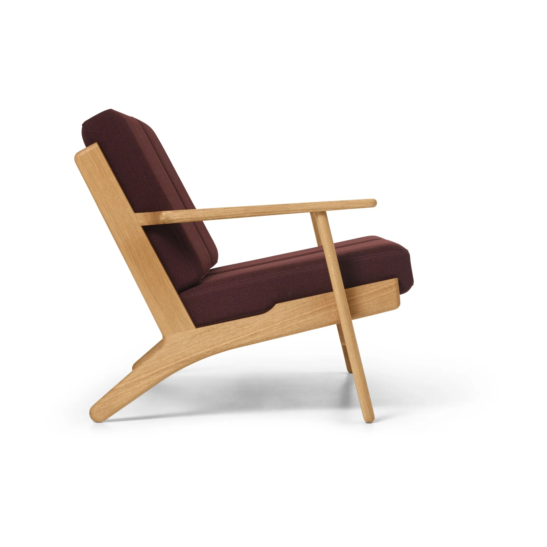 CH292 soffa 2-sits, Vidar 0693-oljad ek Carl Hansen & Søn