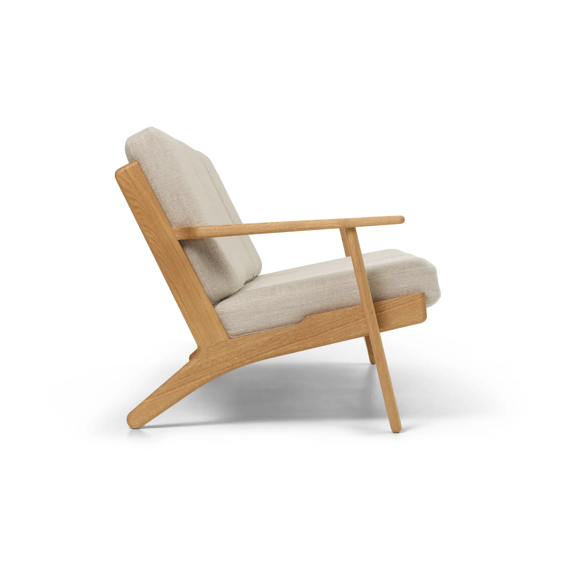 CH293 soffa 3-sits, Antoni 813-oljad ek Carl Hansen & Søn