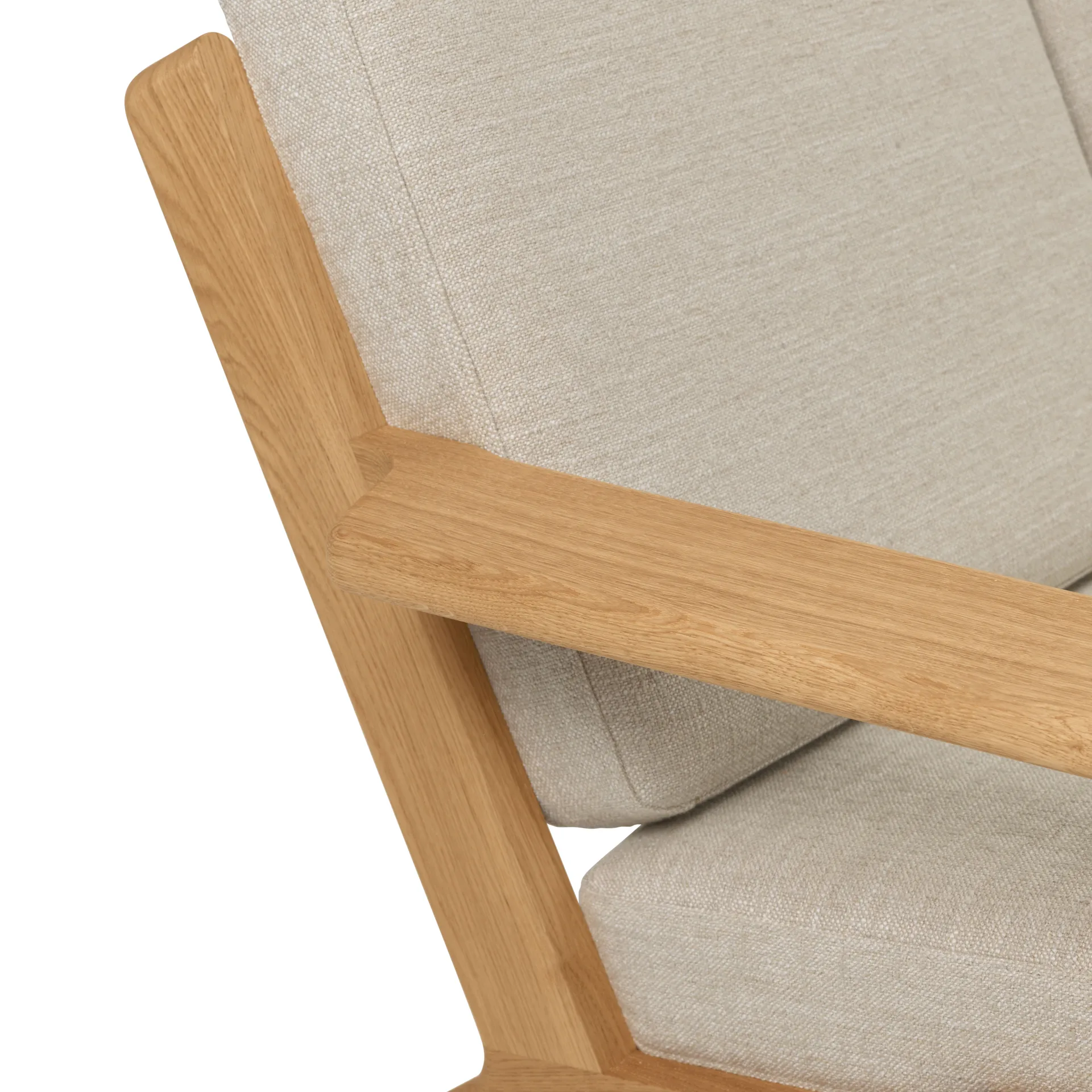 CH293 soffa 3-sits, Antoni 813-oljad ek Carl Hansen & Søn