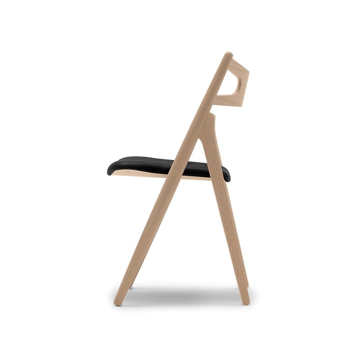 CH29P Sawbuch chair lädersits, Thor 301-vitoljad ek-svart Carl Hansen & Søn