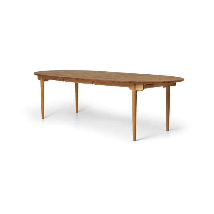 CH338 matbord + 1 ilägg Special Edition, Teak-ek Carl Hansen & Søn