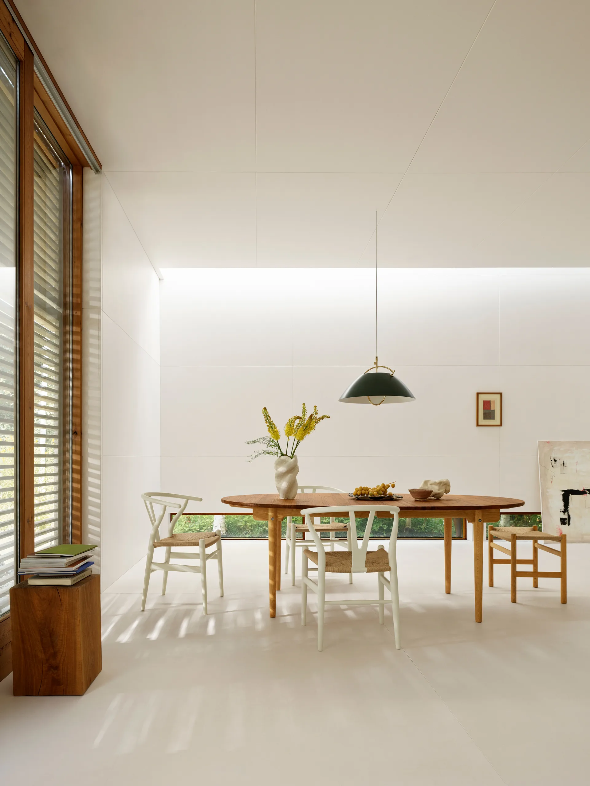 CH338 matbord + 1 ilägg Special Edition, Teak-ek Carl Hansen & Søn