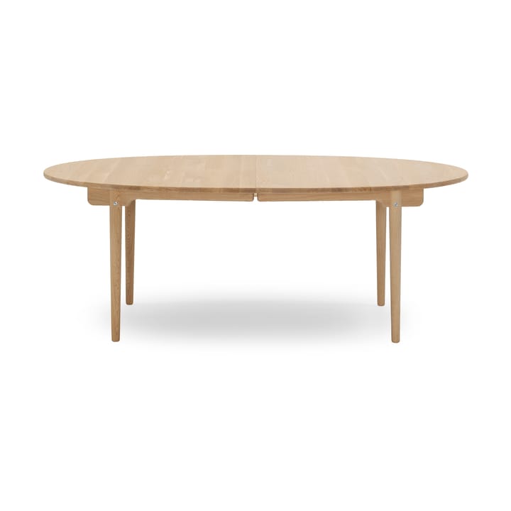CH338 matbord med plats för 2 ilägg, Oljad ek Carl Hansen & Søn