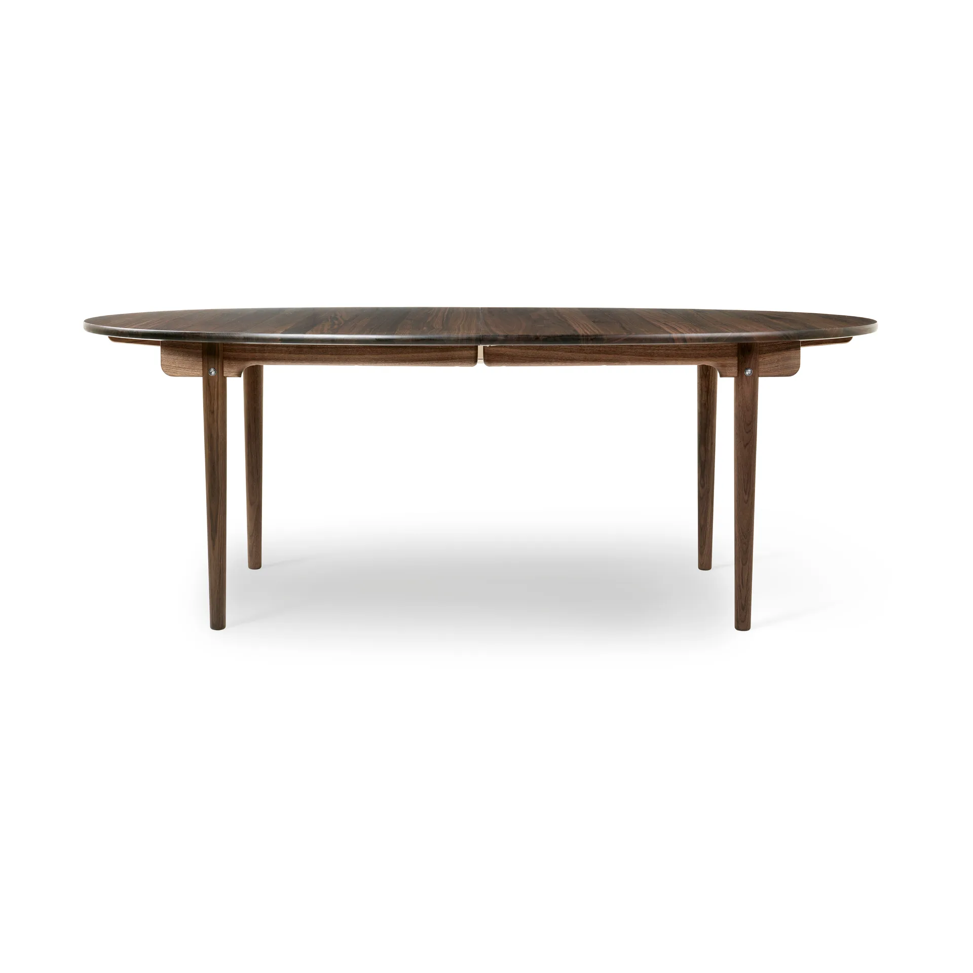 CH338 matbord med plats för 2 ilägg, Oljad valnöt Carl Hansen & Søn