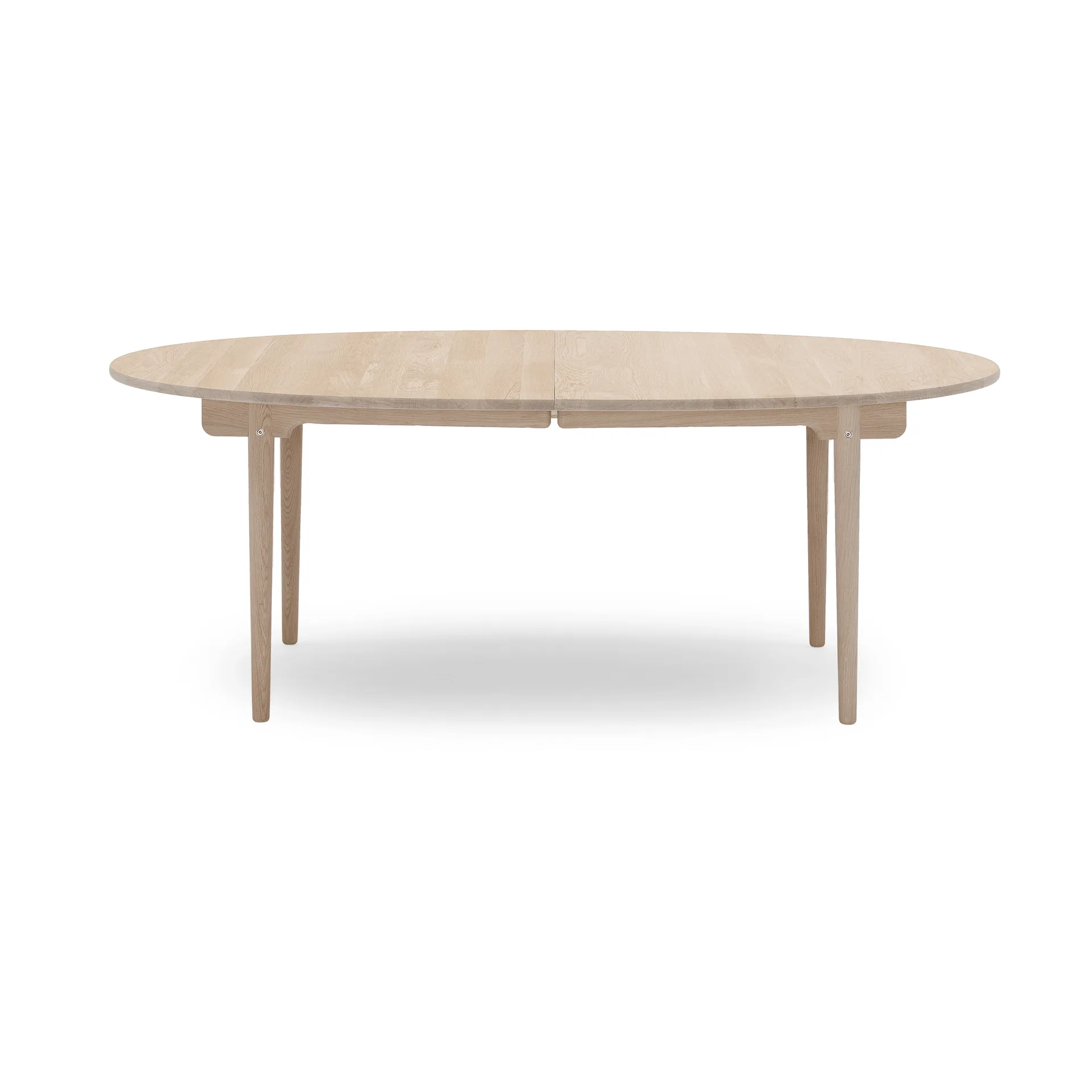 CH338 matbord med plats för 2 ilägg, Vitoljad ek, 200x115 cm Carl Hansen & Søn