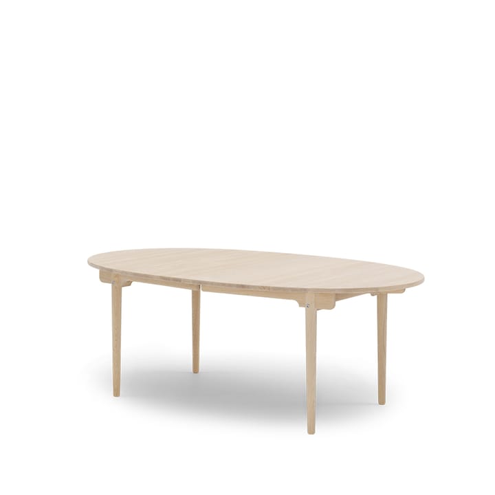 CH338 matbord utdragbart med plats för 4 ilägg - ek vitolja-plats för 4 ilägg - Carl Hansen & Søn