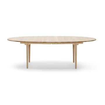CH339 matbord utdragbart med plats för 2 ilägg - Vitoljad ek - Carl Hansen & Søn